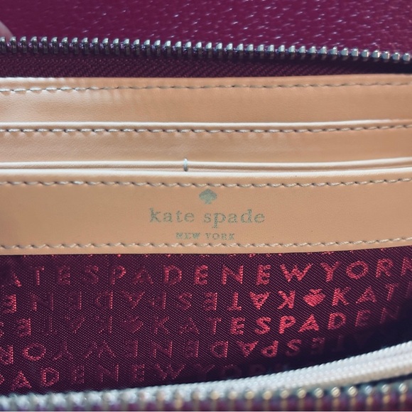 Kate Spade Wellesy Durham Fuchsia Hot Pink Tote w/Matching Wallet - Picture 11 of 14